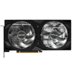 KFA2 Видеокарта KFA2 GeForce RTX 5060 ROCK(X) OC 2FAN RGB Black [56NSN8MDDAEK], фото 2