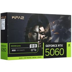 KFA2 Видеокарта KFA2 GeForce RTX 5060 ROCK(X) OC 2FAN RGB Black [56NSN8MDDAEK], фото 11