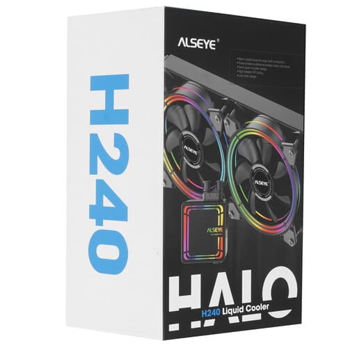 Система охлаждения ALSEYE H240 черная thumb 10