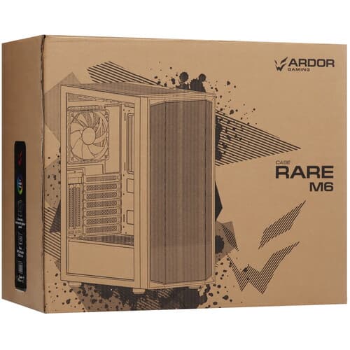 Корпус ARDOR GAMING Rare M6  белый thumb 15