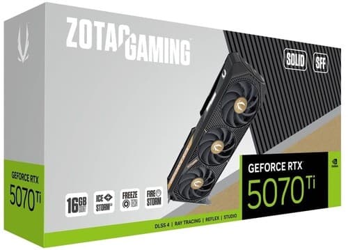 Zotac Видеокарта ZOTAC GeForce RTX 5070 Ti SOLID SFF [ZT-B50710D3-10P], фото 16