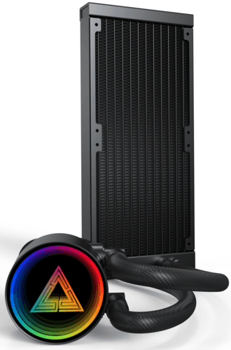 Система охлаждения Montech LightFlow ARGB 240 черная thumb 4