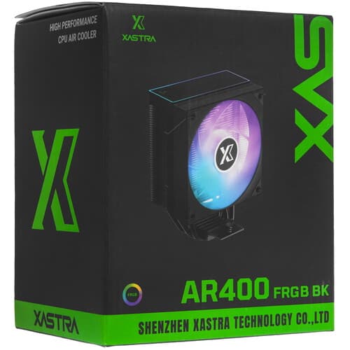 XASTRA Кулер для процессора XASTRA AR400 FRGB BK [AR400-BKSFPX-GL] черный, фото 14