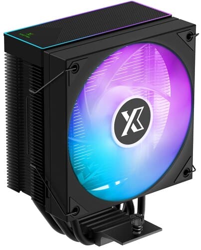 XASTRA Кулер для процессора XASTRA AR400 FRGB BK [AR400-BKSFPX-GL] черный