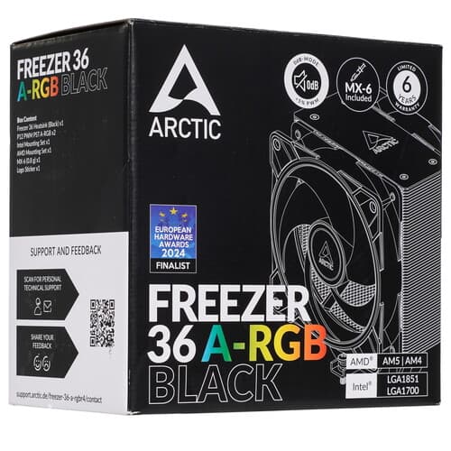 Arctic Кулер для процессора ARCTIC Freezer 36 A-RGB Black [ACFRE00124A] черный, фото 11