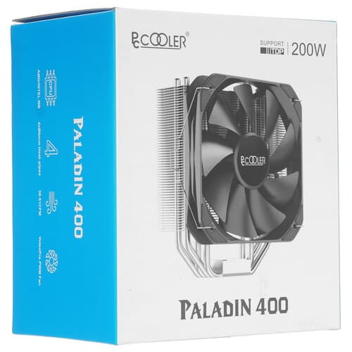 PCCooler Кулер для процессора PCCooler Paladin 400 [GI-Paladin 400] черный, фото 11