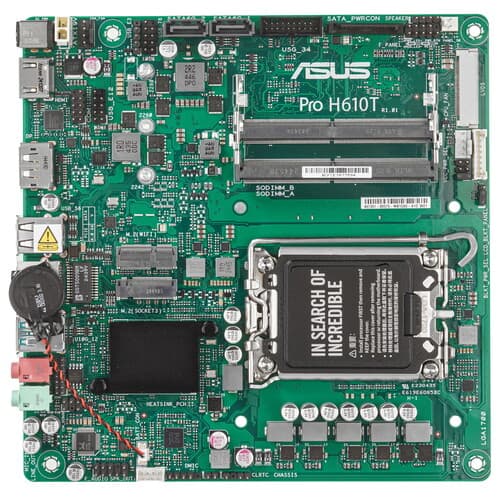 Материнская плата ASUS Pro H610T-CSM thumb 1