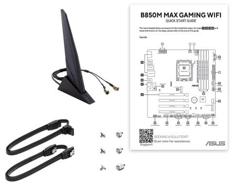 Материнская плата ASUS B850M MAX GAMING WIFI thumb 16