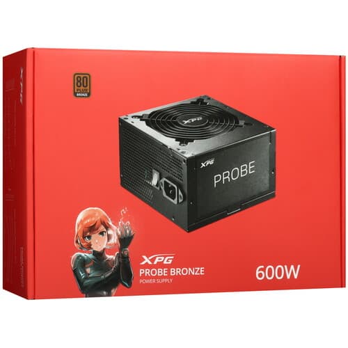 Блок питания ADATA XPG PROBE 600W [PROBE600B-BKCEU] черный thumb 8