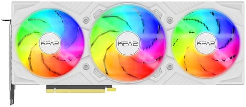 KFA2 Видеокарта KFA2 GeForce RTX 5070 Ti ROCK(X) OC 3FAN RGB White [57IZN6MDBVGK], фото 11