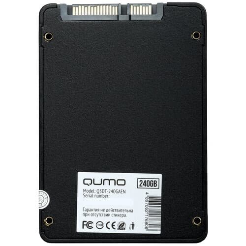 QUMO 240 ГБ 2.5" SATA накопитель QUMO Novation 3D [Q3DT-240GAEN], фото 2