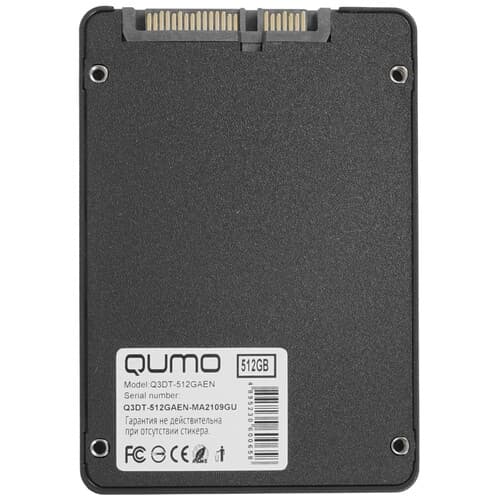 512 ГБ 2.5" SATA накопитель QUMO Novation 3D [Q3DT-512GAEN OEM] thumb 2