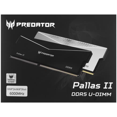 Acer Оперативная память Acer Predator Pallas II [BL.9BWWR.433] 32 ГБ, фото 3