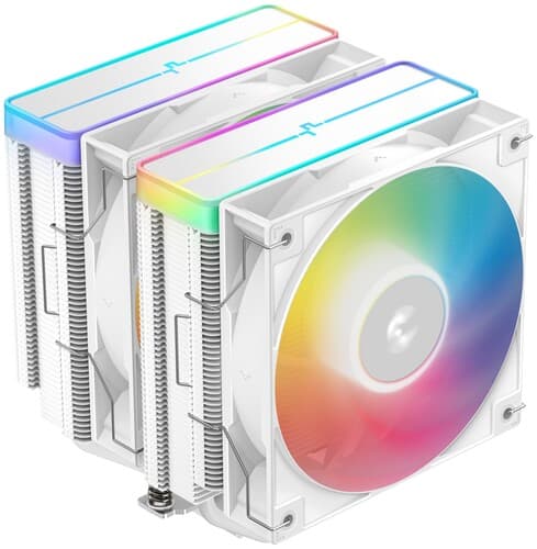 DEEPCOOL Кулер для процессора DEEPCOOL AG620 WH ARGB V2 [R-AG620-WHAMMN-GJD] белый