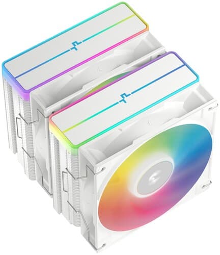 DEEPCOOL Кулер для процессора DEEPCOOL AG620 WH ARGB V2 [R-AG620-WHAMMN-GJD] белый, фото 14