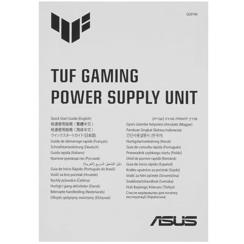 Блок питания ASUS TUF Gaming 750W Gold [90YE00S3-B0NA00] черный thumb 7