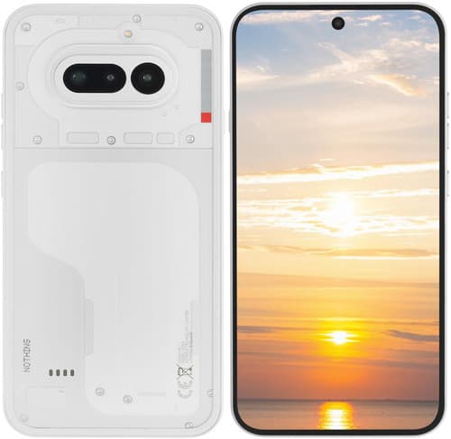 Nothing 6.78" Смартфон Nothing Phone 4a 256 ГБ белый