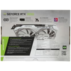 MSI Видеокарта MSI Geforce RTX 3050 VENTUS 2X XS WHITE OC [RTX 3050 VENTUS 2X XS WHITE 8G OC], фото 9