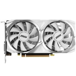 MSI Видеокарта MSI Geforce RTX 3050 VENTUS 2X XS WHITE OC [RTX 3050 VENTUS 2X XS WHITE 8G OC]