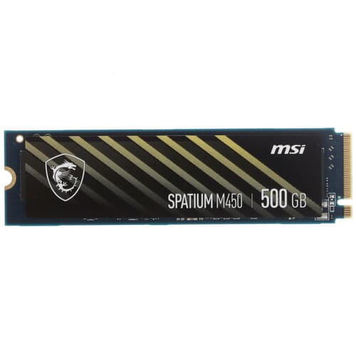 500 ГБ M.2 NVMe накопитель MSI SPATIUM M450 V1 [S78-440K380-P83] thumb 1