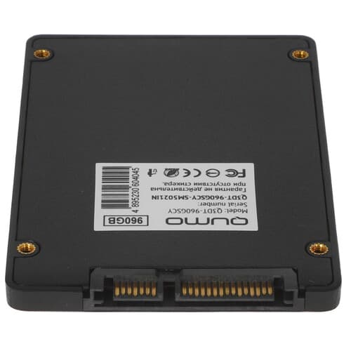 960 ГБ 2.5" SATA накопитель QUMO Novation [Q3DT-960GSCY] thumb 3