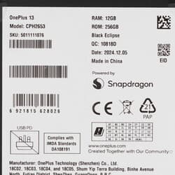 OnePlus 6.82" Смартфон OnePlus 13 256 ГБ черный, фото 10