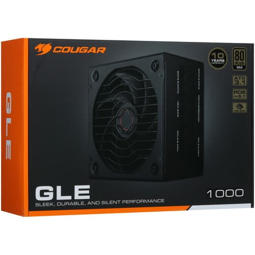 Блок питания Cougar GLE 1000 [CGR GMX-1000] черный thumb 9