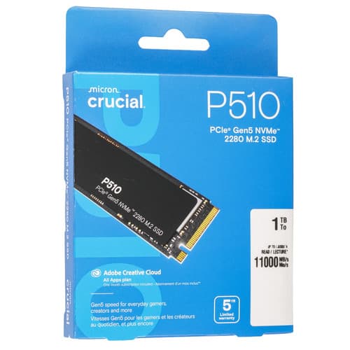 1000 ГБ M.2 NVMe накопитель Crucial P510 [CT1000P510SSD8] thumb 3