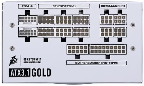 Блок питания 1STPLAYER NGDP GOLD [HA-1000BA4-WH] белый thumb 4