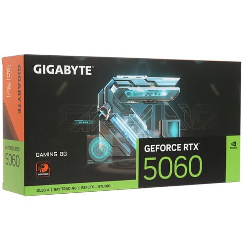 GIGABYTE Видеокарта GIGABYTE GeForce RTX 5060 GAMING [GV-N5060GAMING-8GD], фото 10