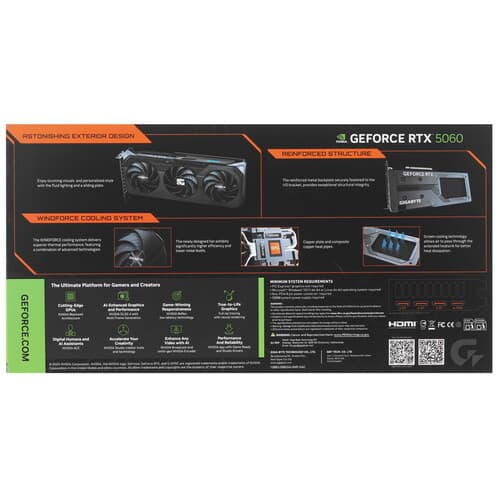 GIGABYTE Видеокарта GIGABYTE GeForce RTX 5060 GAMING [GV-N5060GAMING-8GD], фото 9