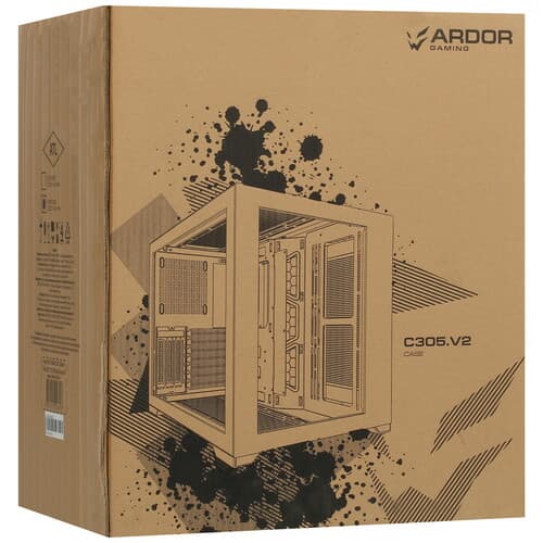 Корпус ARDOR GAMING C305 V2  белый thumb 14