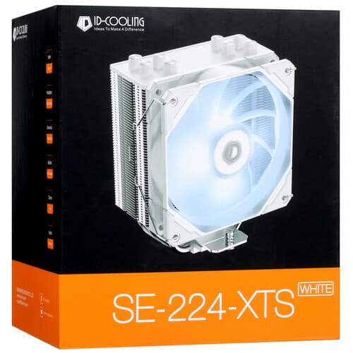 ID-Cooling Кулер для процессора ID-COOLING SE-224-XTS  белый, фото 11