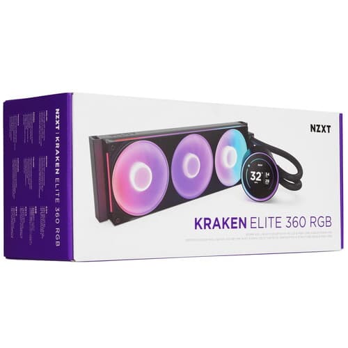 Система охлаждения NZXT Kraken Elite 360 RGB черная thumb 9