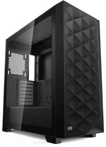 Корпус PCCooler C3D510 BK [C3D510-BKP0-GL] черный thumb 1