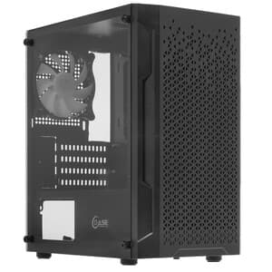 Корпус PowerCase Mistral Micro Z3B Mesh LED [CMIMZB-L3] черный thumb 2
