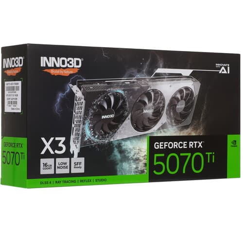 Inno3D Видеокарта INNO3D GeForce RTX 5070 Ti X3 [N507T3-16D7-176068N], фото 10
