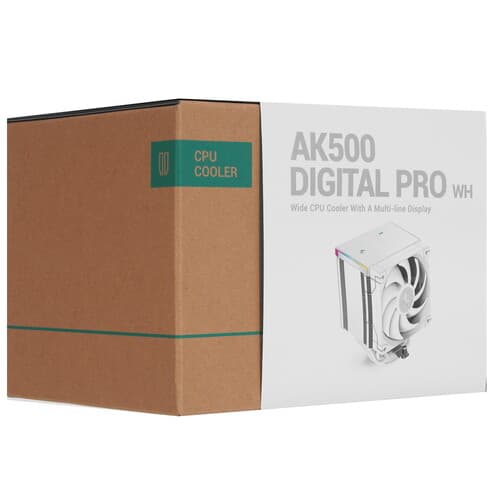 DEEPCOOL Кулер для процессора DEEPCOOL AK500 DIGITAL PRO WH [R-AK500-WHAPMN-G] белый, фото 10