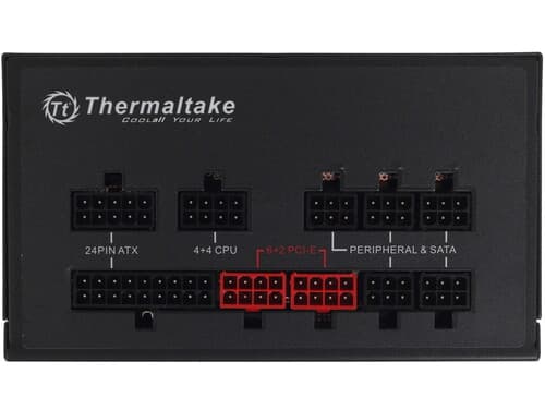 Блок питания Thermaltake Smart PRO RGB 750W [PS-SPR-0750FPCBE] черный thumb 6