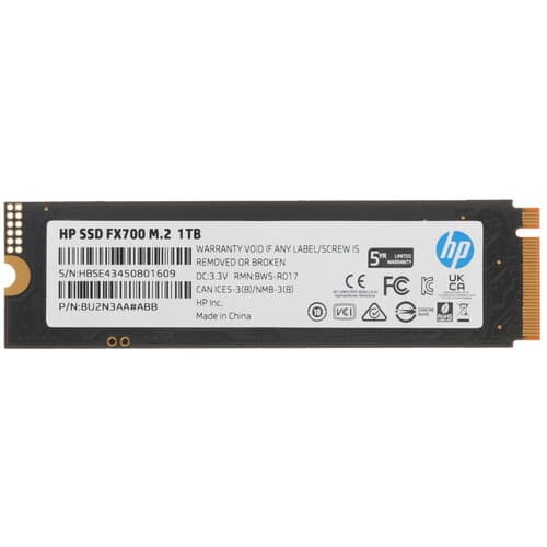 1000 ГБ M.2 NVMe накопитель HP FX700 [8U2N3AA#ABB] thumb 2