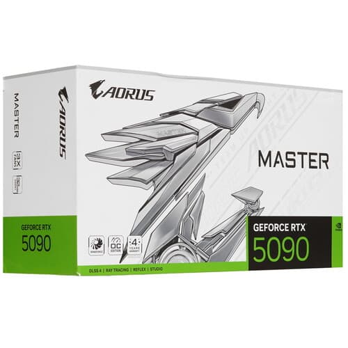 GIGABYTE Видеокарта GIGABYTE GeForce RTX 5090 AORUS MASTER ICE [GV-N5090AORUSM ICE-32GD], фото 12