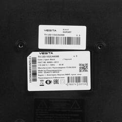 Vesta 32" (81 см) Телевизор Vesta V32LH4300 черный, фото 6