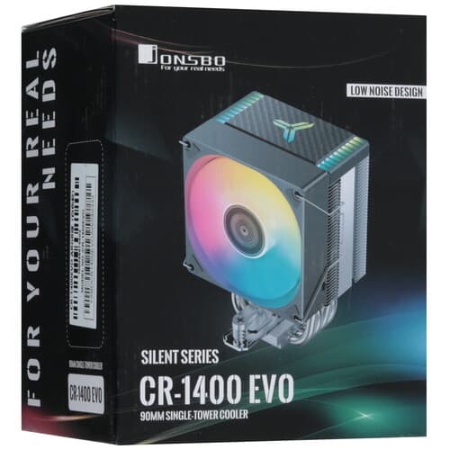 JONSBO Кулер для процессора JONSBO CR-1400 EVO ARGB White [CR-1400 EVO ARGB White] белый, фото 12