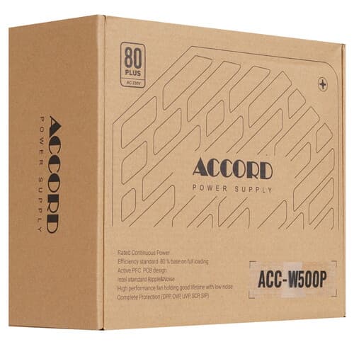 Блок питания Accord ACC-W500P [ACC-W500P] черный thumb 6