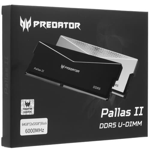Acer Оперативная память Acer Predator Pallas II [BL.9BWWR.437] 64 ГБ, фото 3