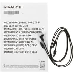 Материнская плата GIGABYTE B760 GAMING X WIFI6E GEN5 thumb 7