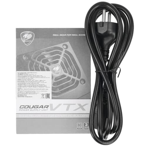 Блок питания Cougar VTX 600W [CGR BSX-600] черный thumb 6
