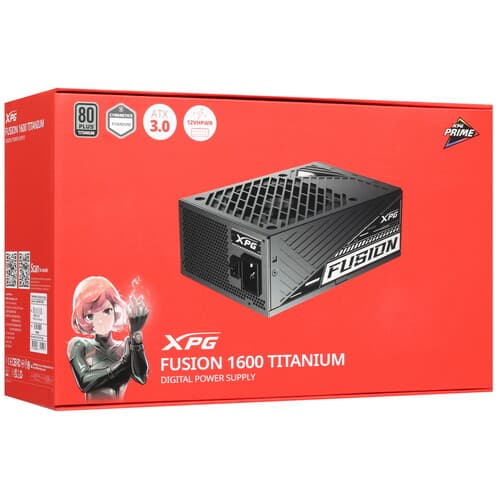 Блок питания ADATA XPG FUSION 1600 TITANIUM [FUSION1600T-BKCEU] черный thumb 10