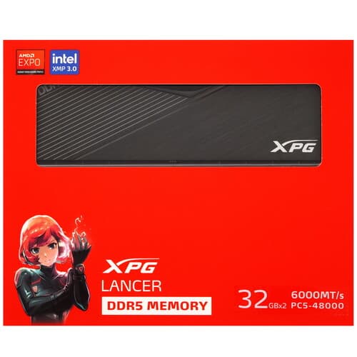 XPG (ADATA) Оперативная память ADATA XPG Lancer [AX5U6000C3032G-DCLABK] 64 ГБ, фото 4