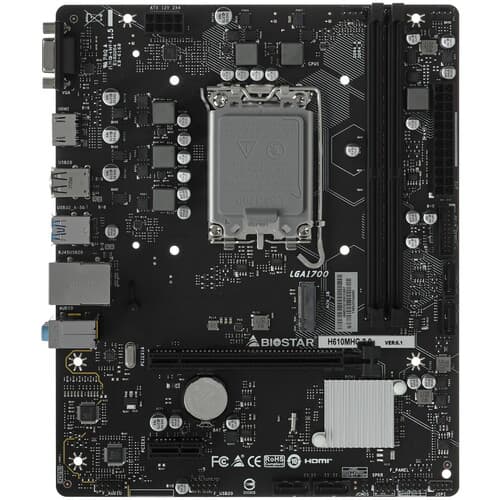 Материнская плата Biostar H610MHC 2.0